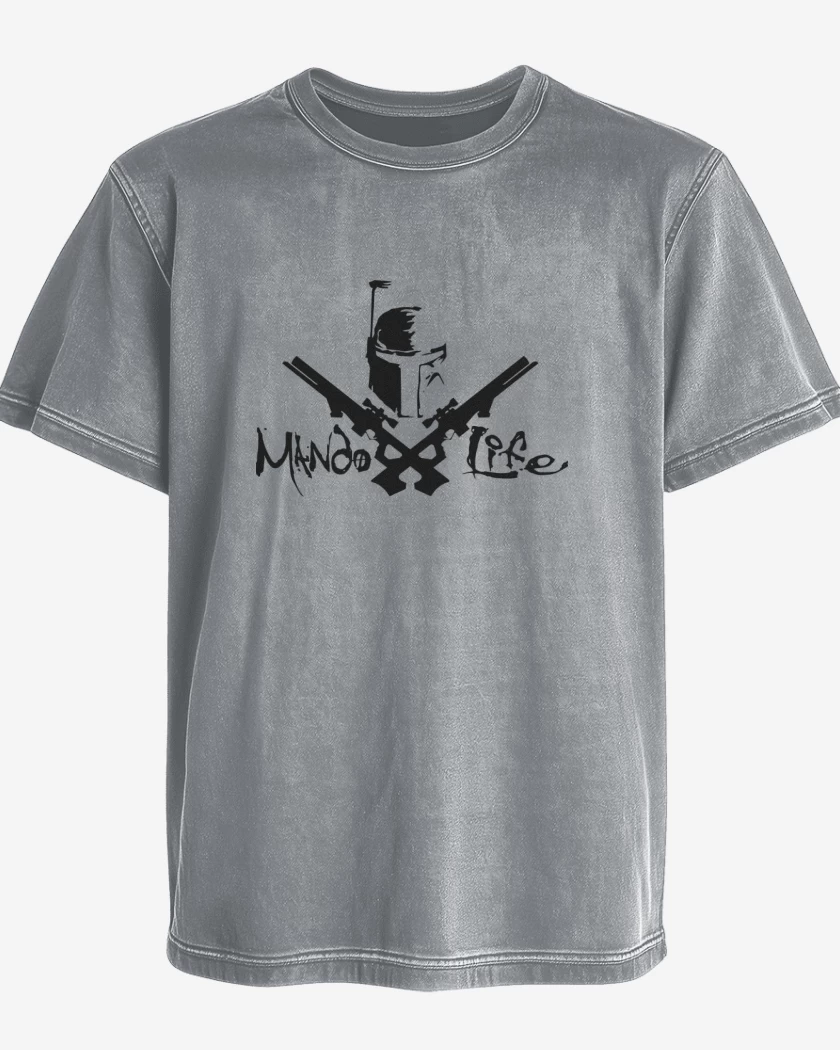 Polera desgastada Fett - Mando Life