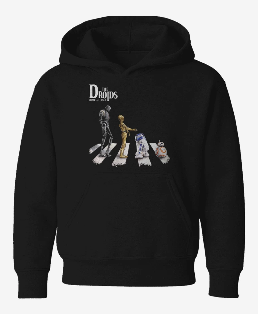 Poleron de niño Negro de The droids