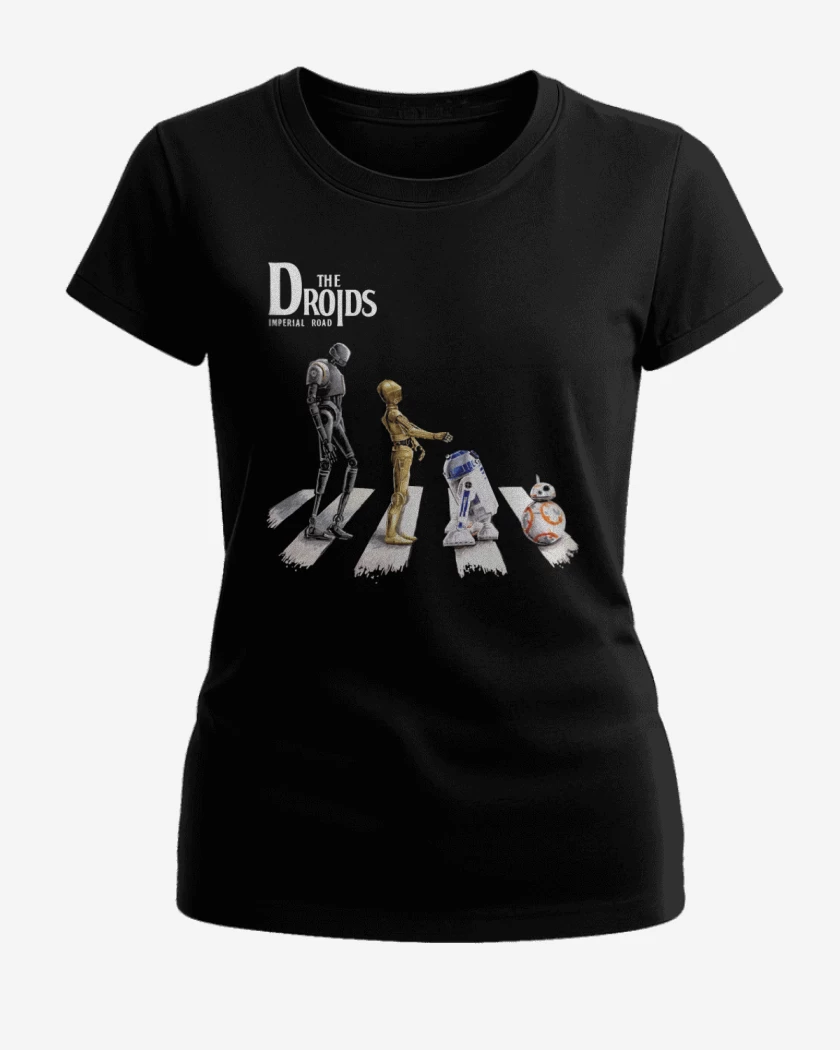 Polera de Mujer Negro de The droids
