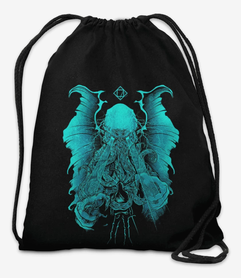 Mochila Negro de El cthulhu