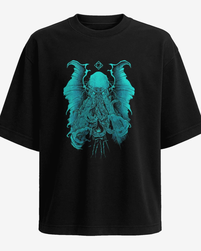 Polera Oversize El cthulhu