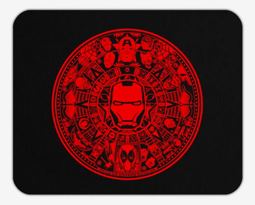 Mousepad personajes de los libros comicos