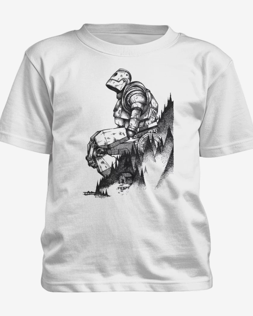 Polera de niño el gigante de hierro