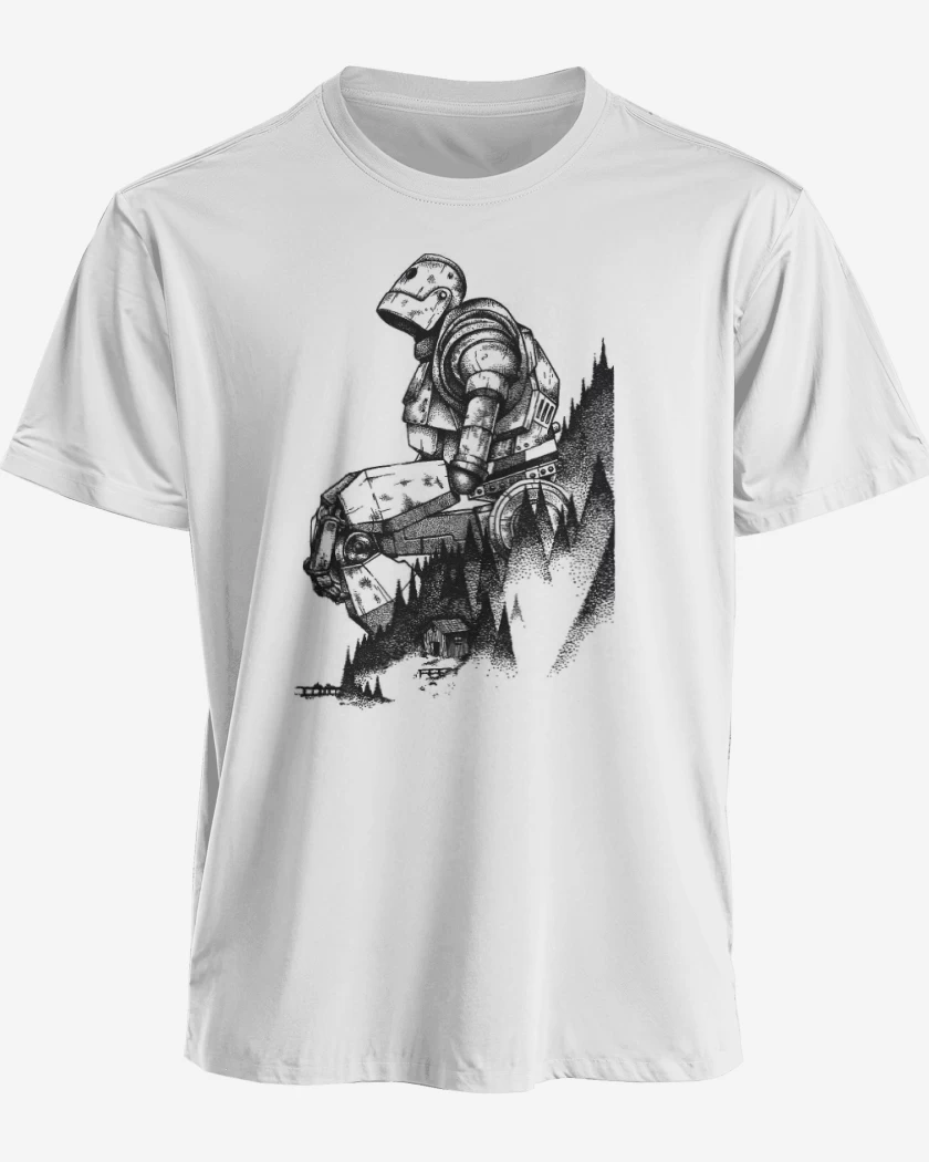 Polera el gigante de hierro
