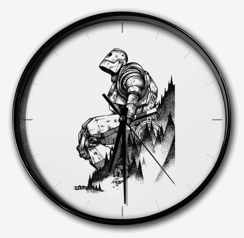 Reloj el gigante de hierro
