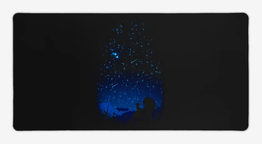Mouse pad Gamer Negro de Leon 2