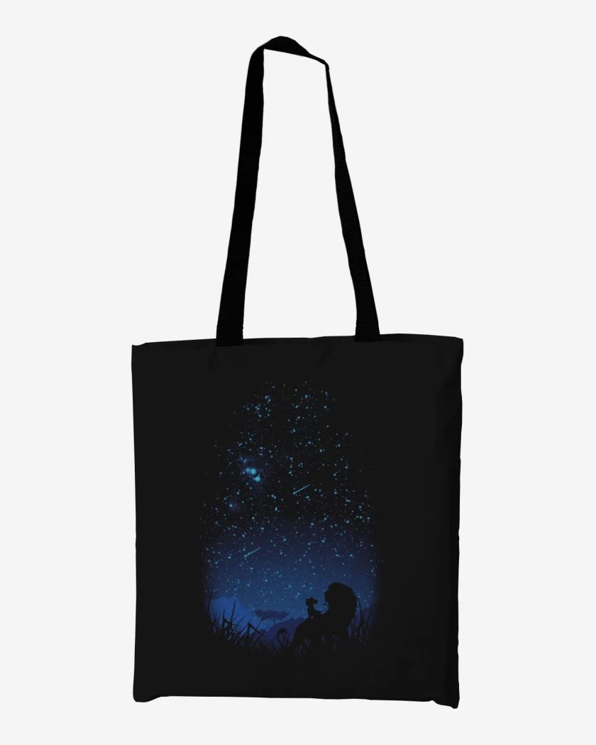 Totebag Negro de Leon 2