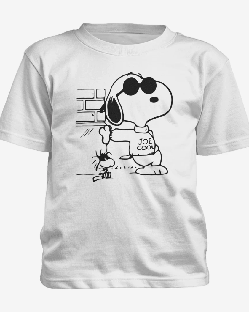 Polera de niño Blanco de Snoopy Style