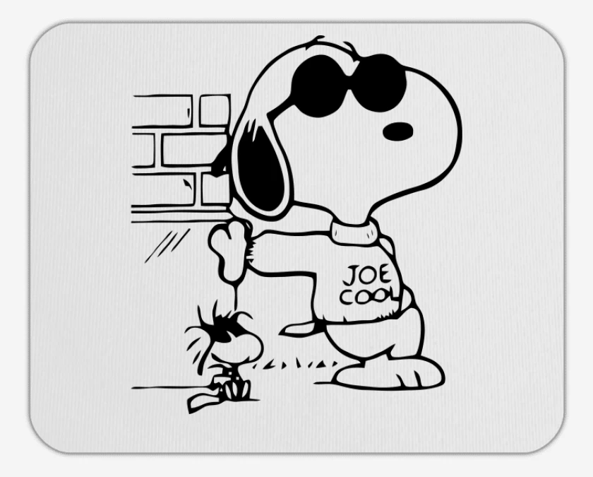 Mousepad Snoopy Style