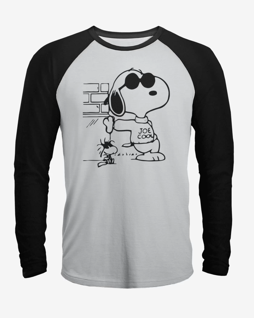 Polera Raglan Snoopy Style