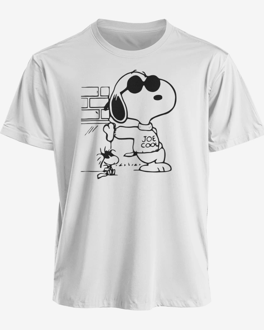 Polera premium Blanco de Snoopy Style