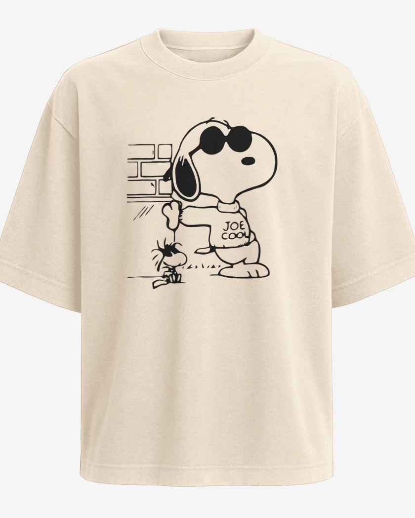 Polera Oversize Snoopy Style