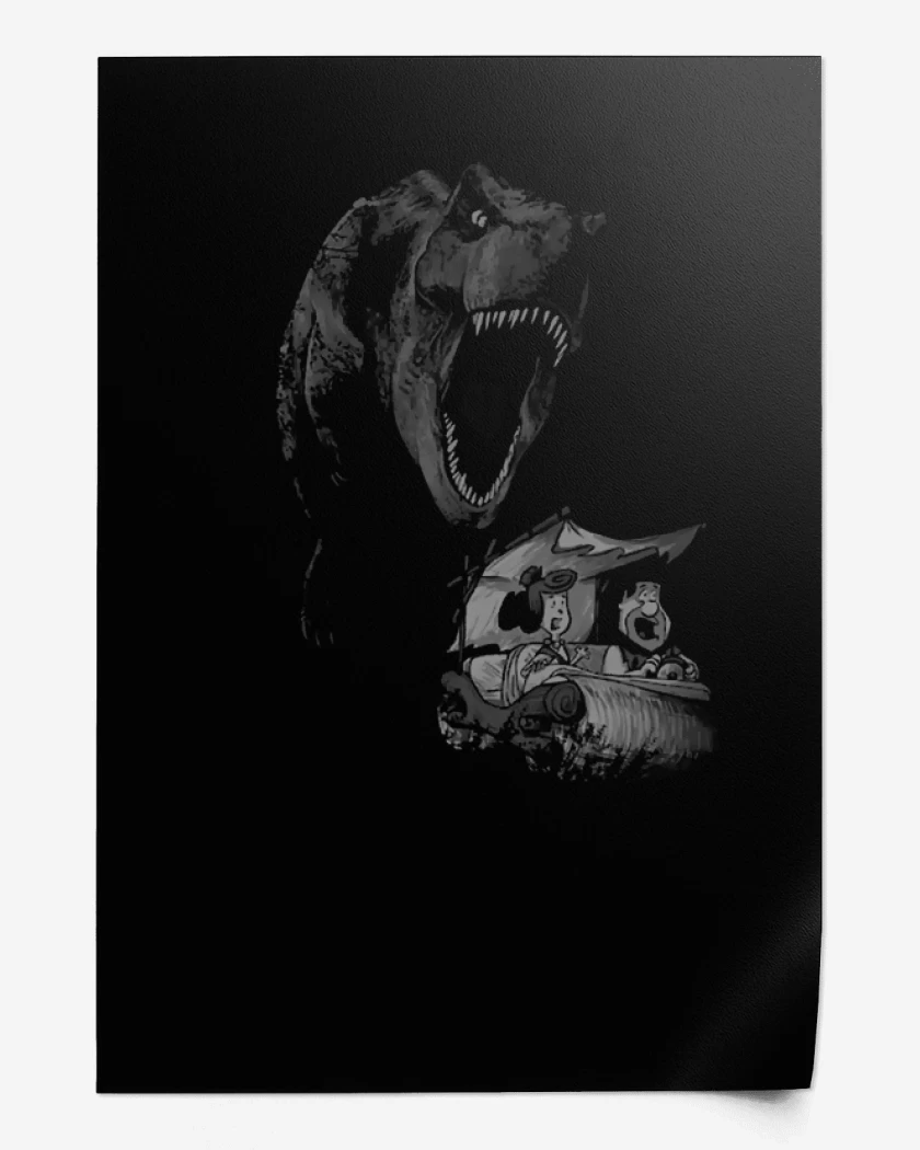Print PICAPIEDRAS VS REX 