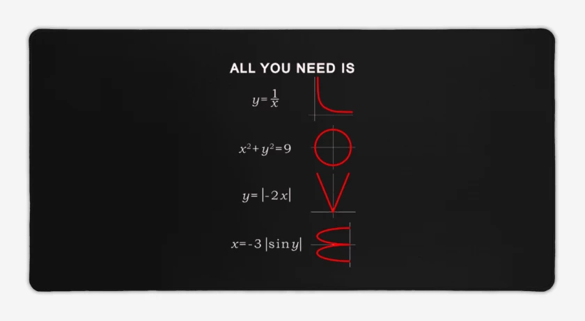 Mouse pad Gamer All you need is L0v3