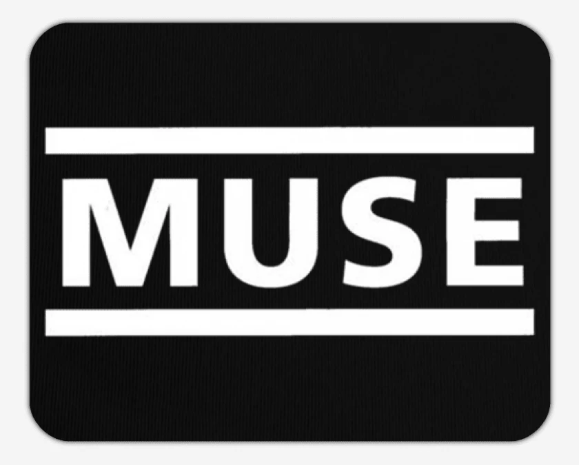 Mousepad Negro de MUSE 