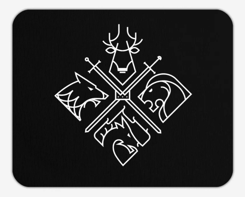 Mousepad Game of thrones minimal
