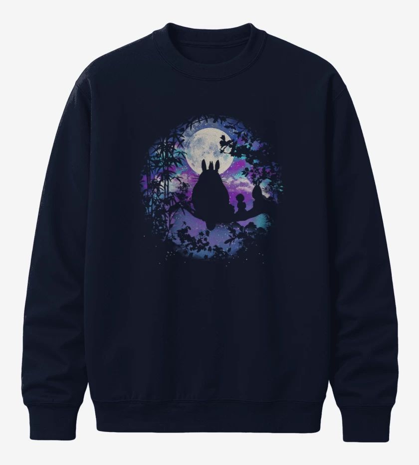 Poleron polo Azul Marino de Totoro 4