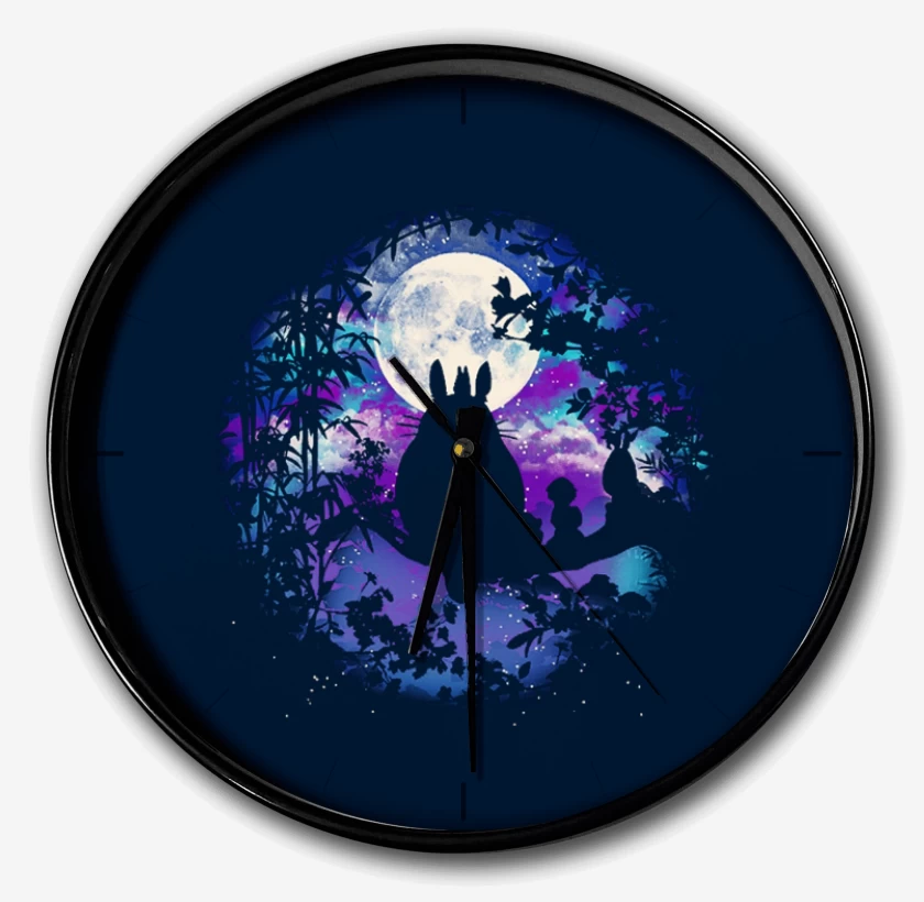 Reloj Azul Marino de Totoro 4