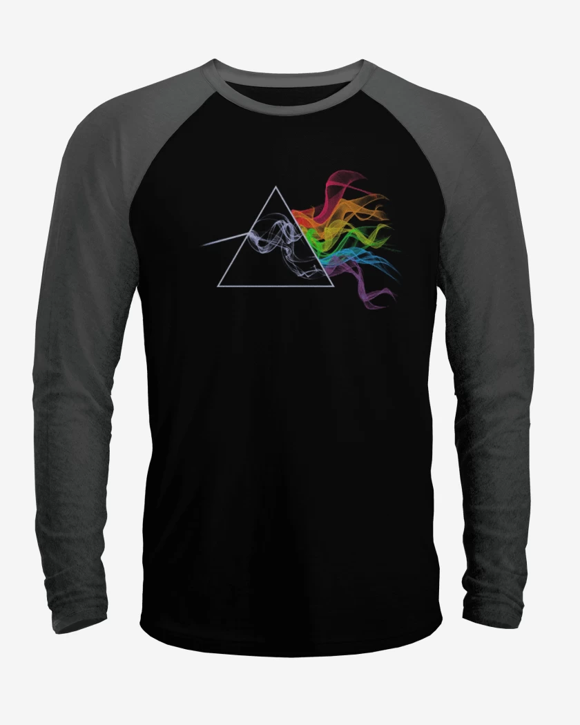 Polera Raglan Pink floyd 3