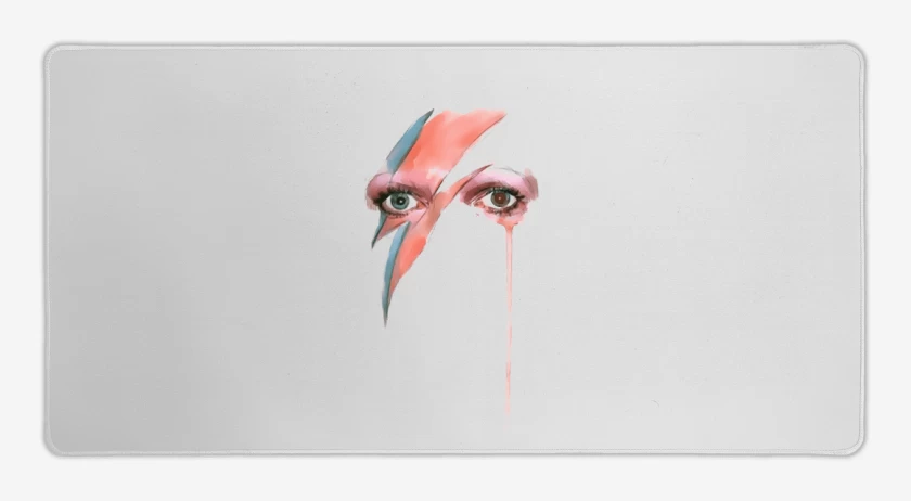 Mouse pad Gamer Bowie eyes 