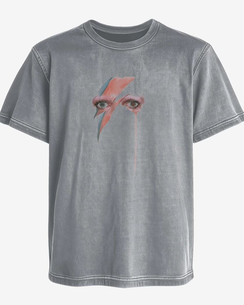 Polera desgastada Bowie eyes 