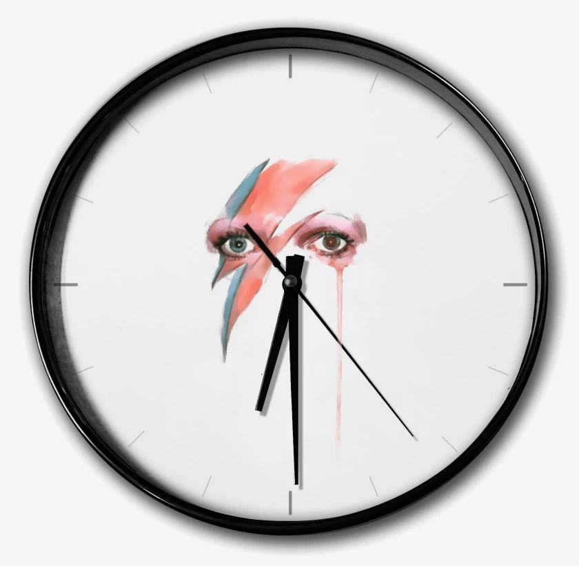 Reloj Blanco de Bowie eyes 