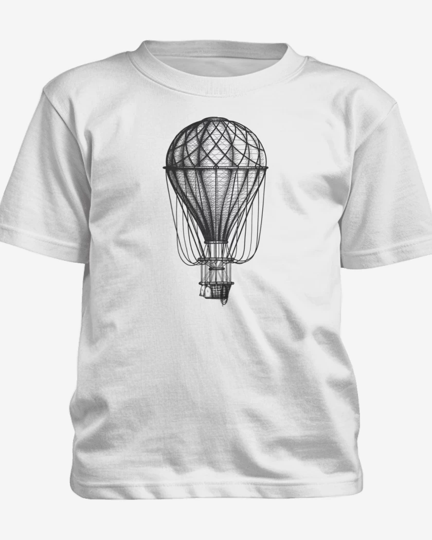 Polera de niño Blanco de Globo 