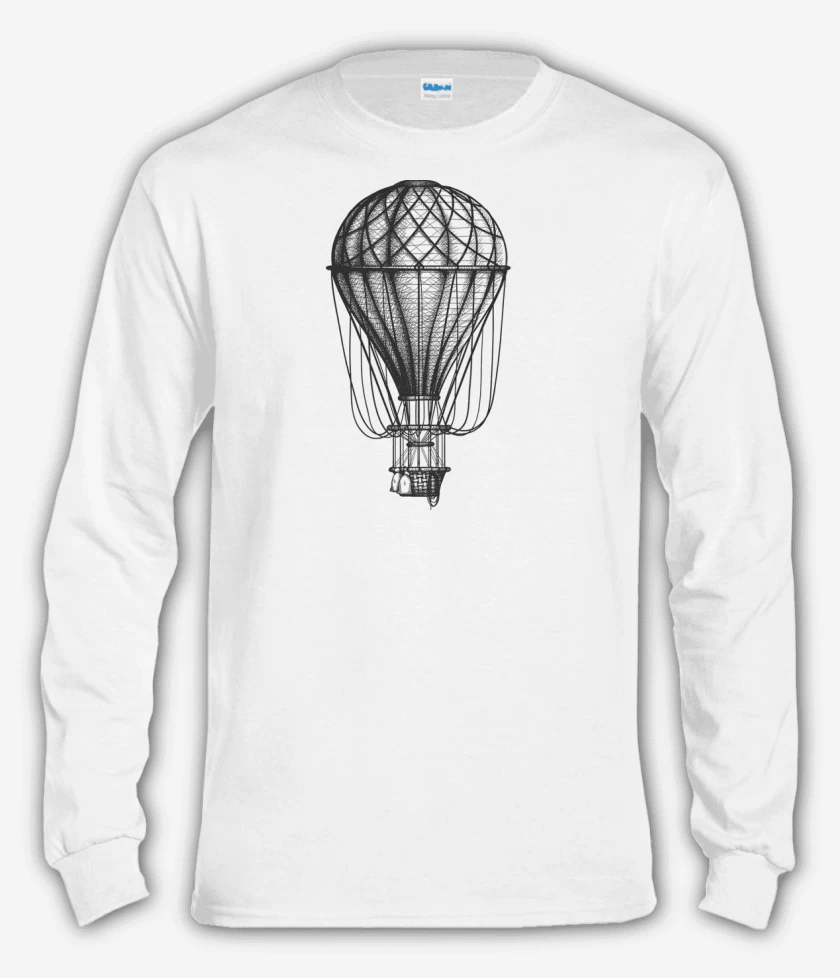 Polera manga larga Blanco de Globo 