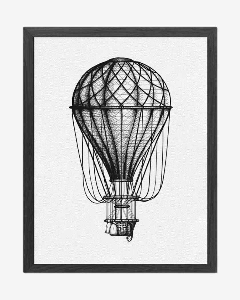 Cuadro decorativo Blanco de Globo 