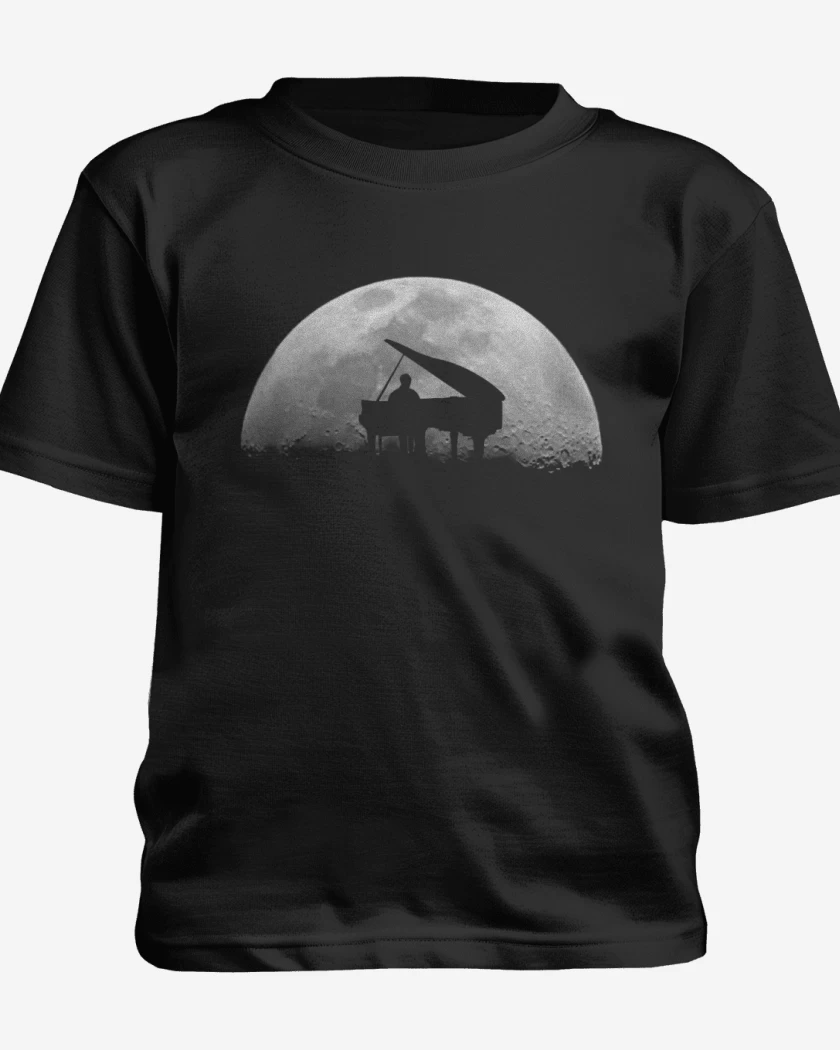 Polera de niño Negro de PIANO LUNA