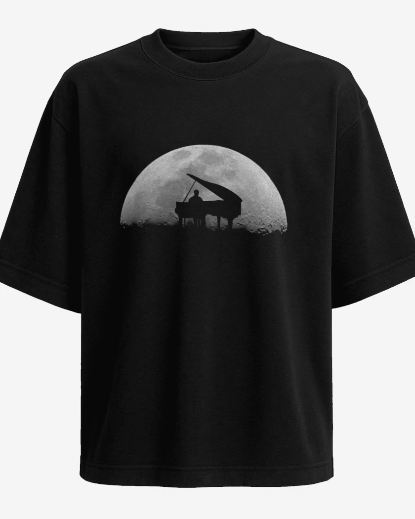 Polera Oversize PIANO LUNA