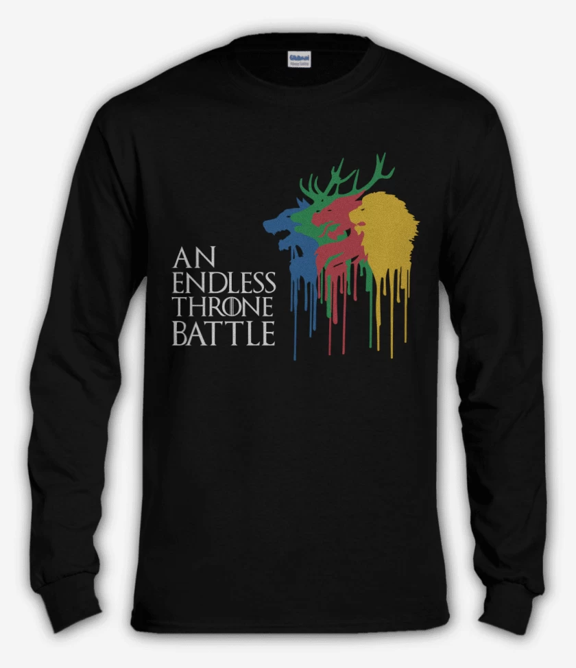 Polera manga larga GOT- An Endless Throne Battle