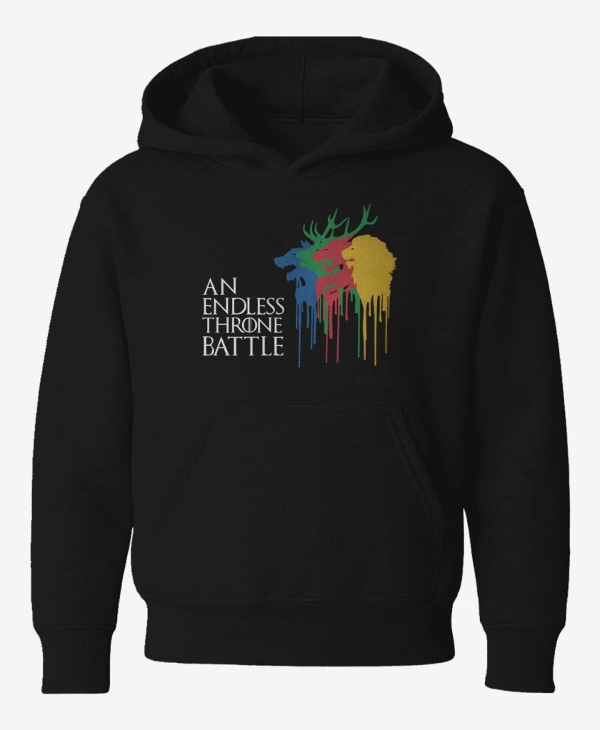 Poleron de niño Negro de GOT- An Endless Throne Battle