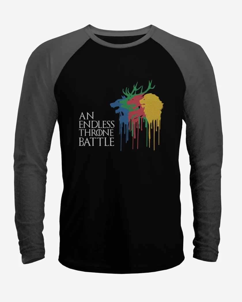 Polera Raglan GOT- An Endless Throne Battle