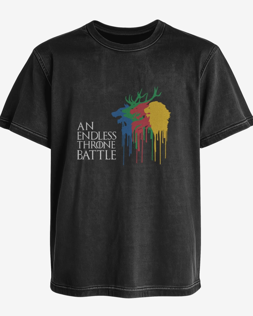 Polera desgastada GOT- An Endless Throne Battle