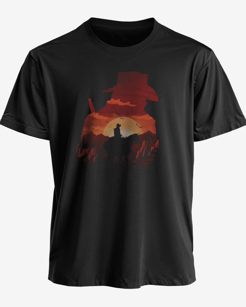 Polera Negro de Redemption 