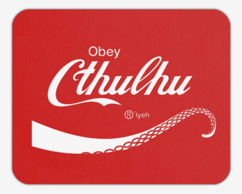Mousepad Cthulhu cola