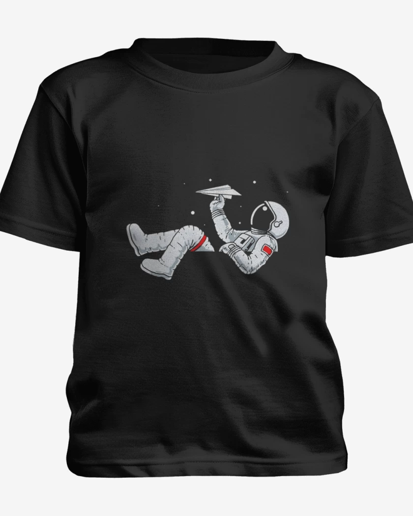 Polera de niño Astronauta avion de papel 