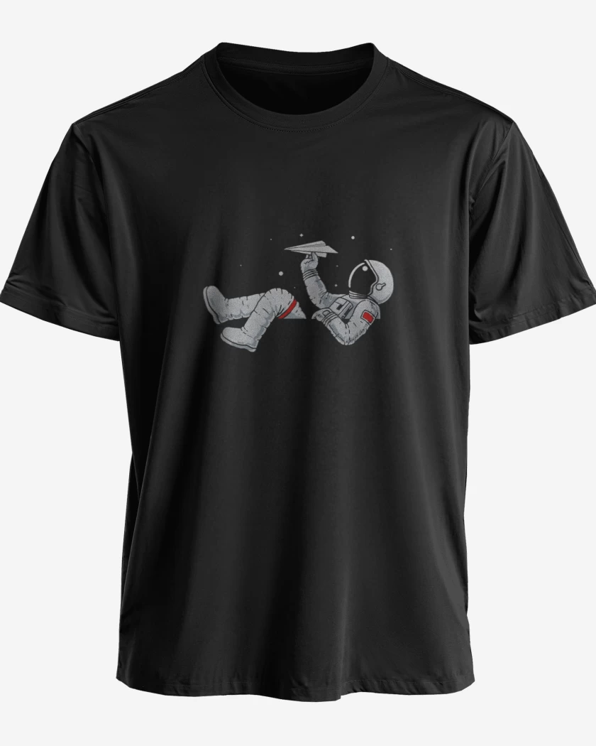 Polera Astronauta avion de papel 
