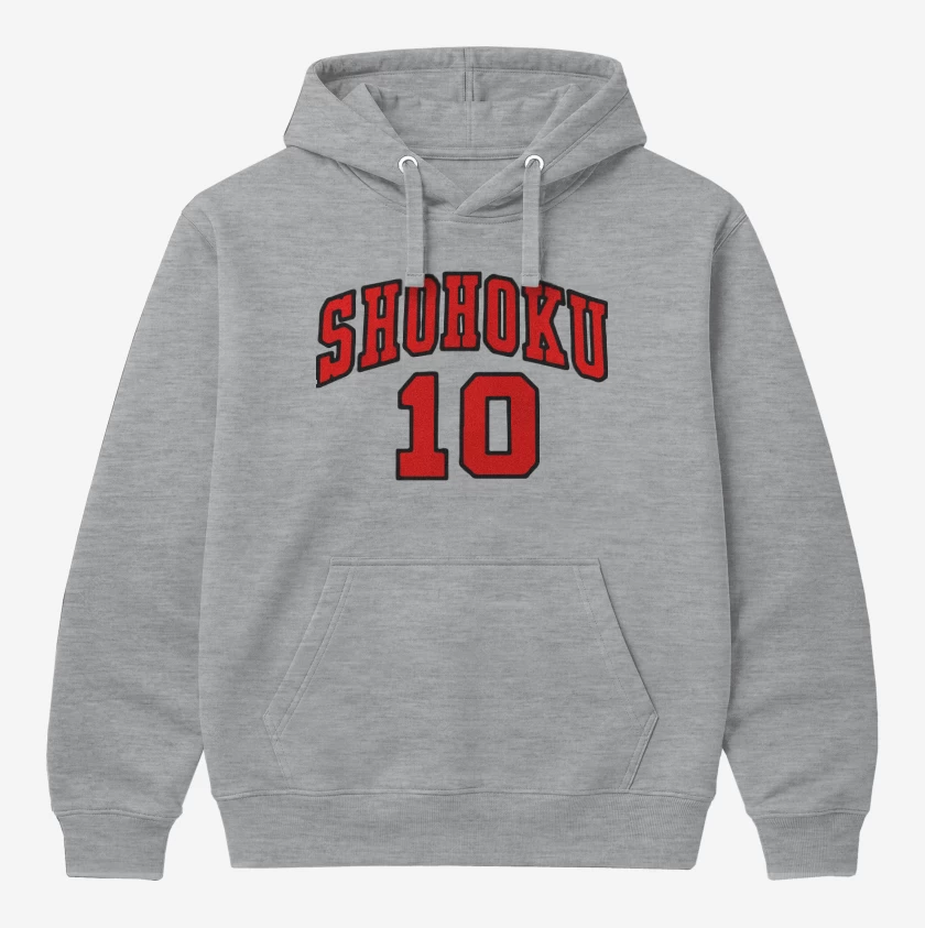 Polerón Canguro Gris Melange de Shohoku 2