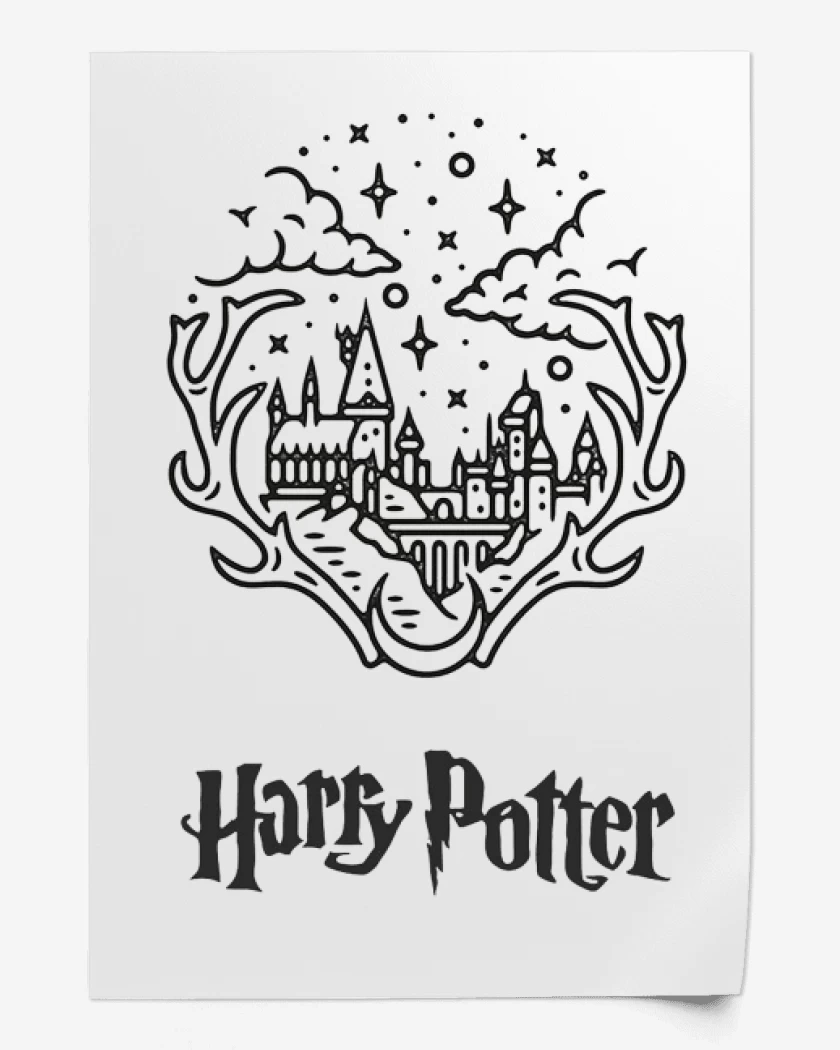 Print Harry potter 2