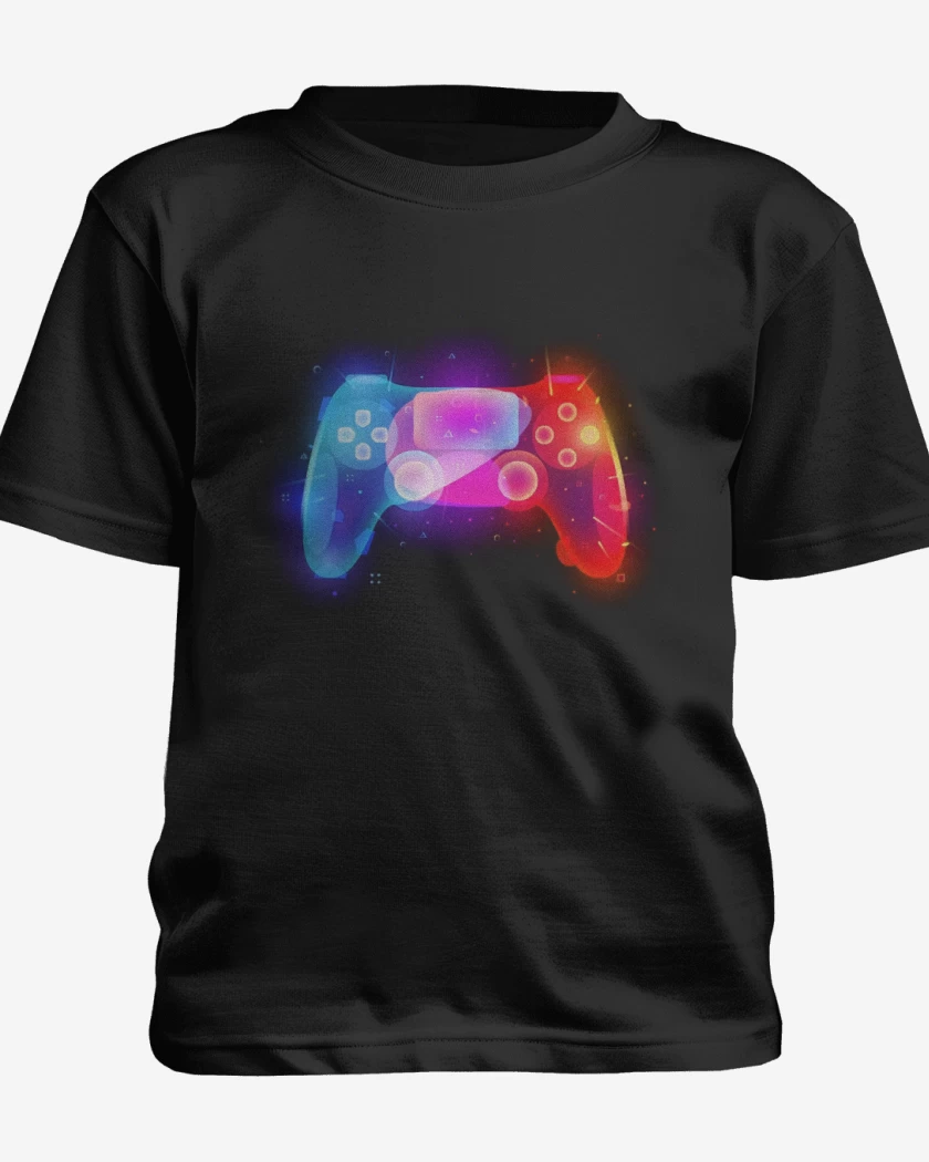 Polera de niño Negro de Joystick ps4