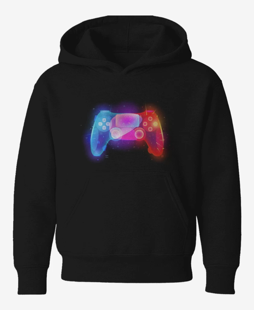 Poleron de niño Negro de Joystick ps4