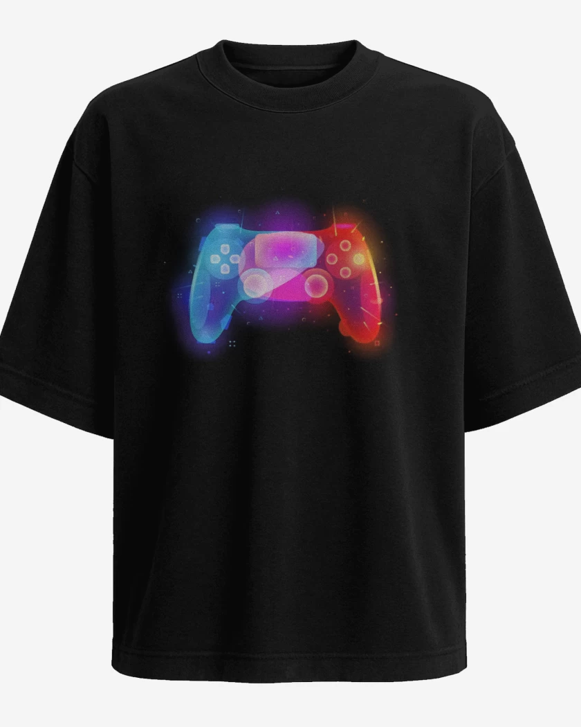 Polera Oversize Joystick ps4