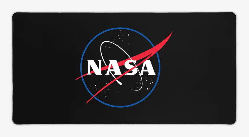 Mouse pad Gamer Negro de Nasa 3