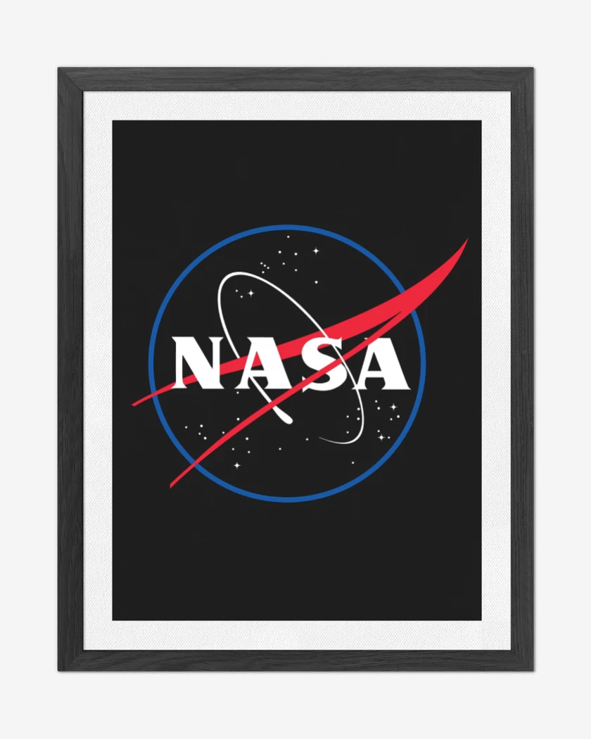 Cuadro decorativo Negro de Nasa 3