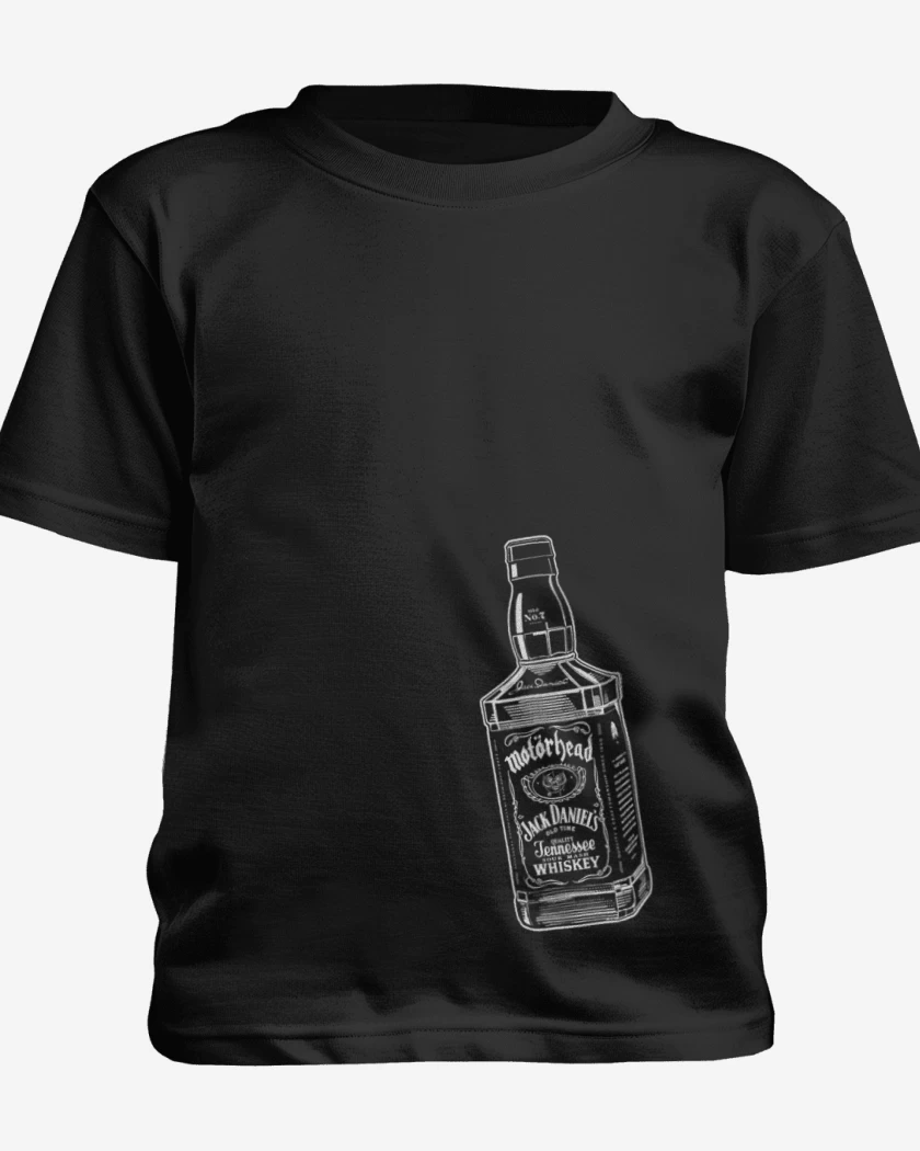 Polera de niño Negro de Jack Daniels Motorhead