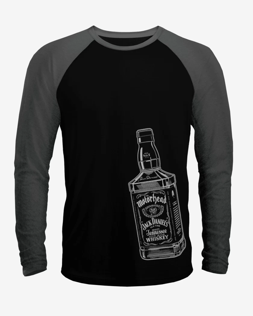 Polera Raglan Jack Daniels Motorhead