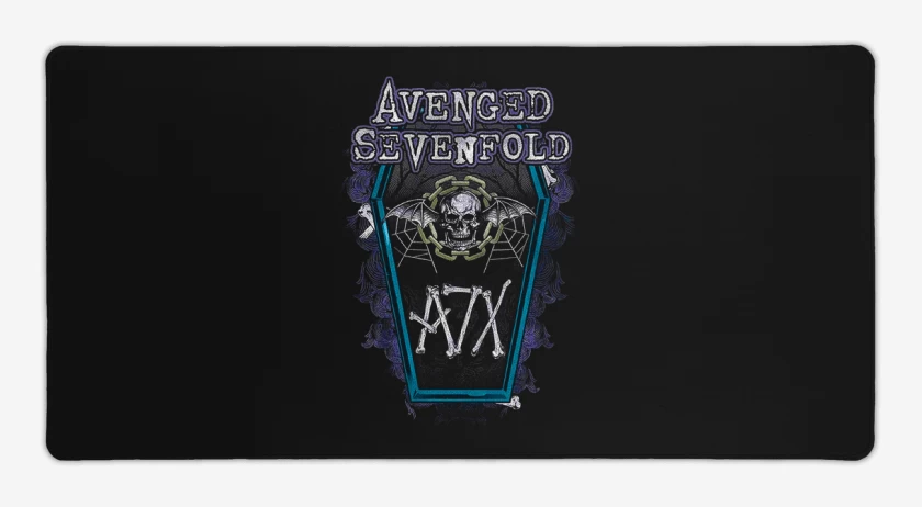 Mouse pad Gamer Negro de A7X