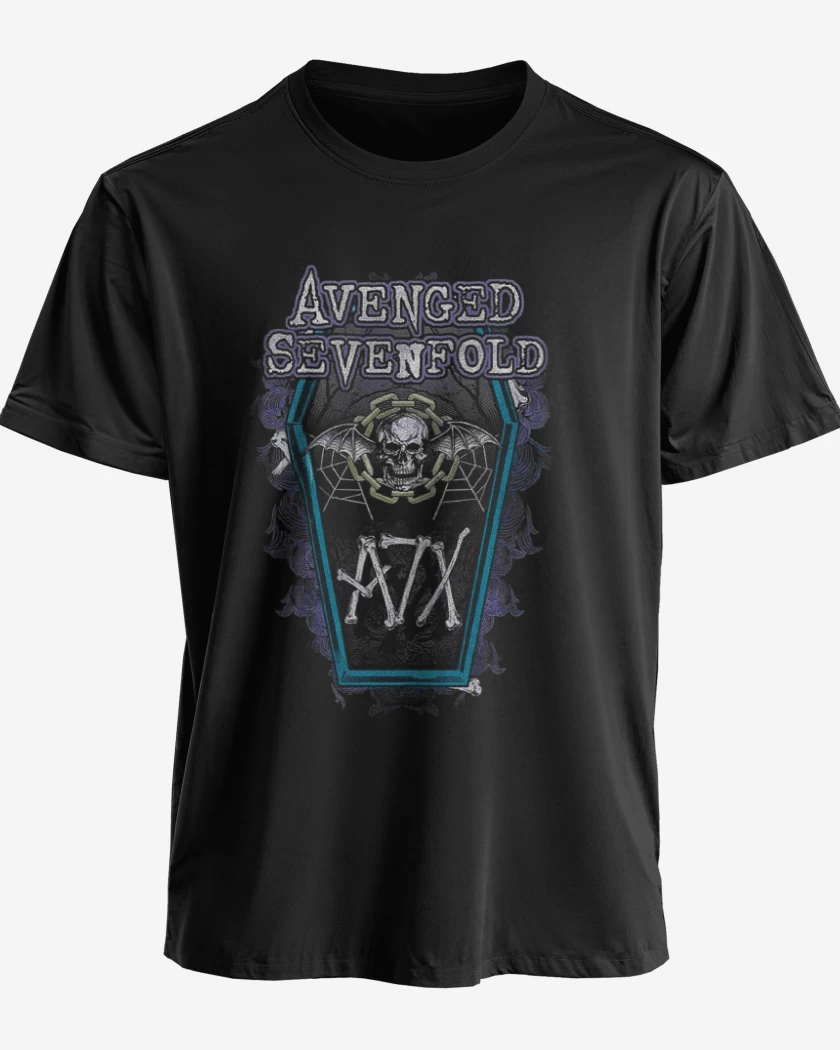 Polera premium Negro de A7X